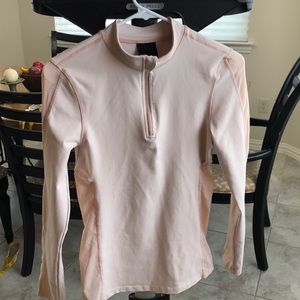 Pink long sleeve Yoga Shirt